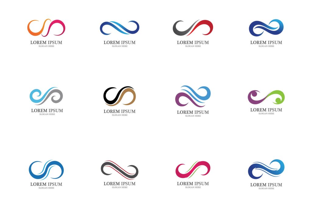 infinity loop logo vector - MasterBundles