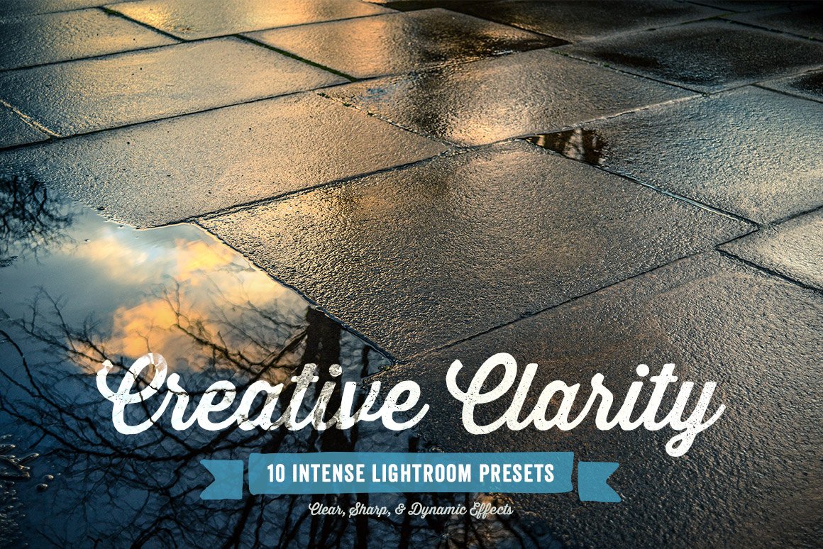 Creative Clarity Lightroom Presetscover image.