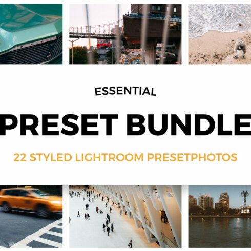 The Best&Essential Preset Lightroomcover image.