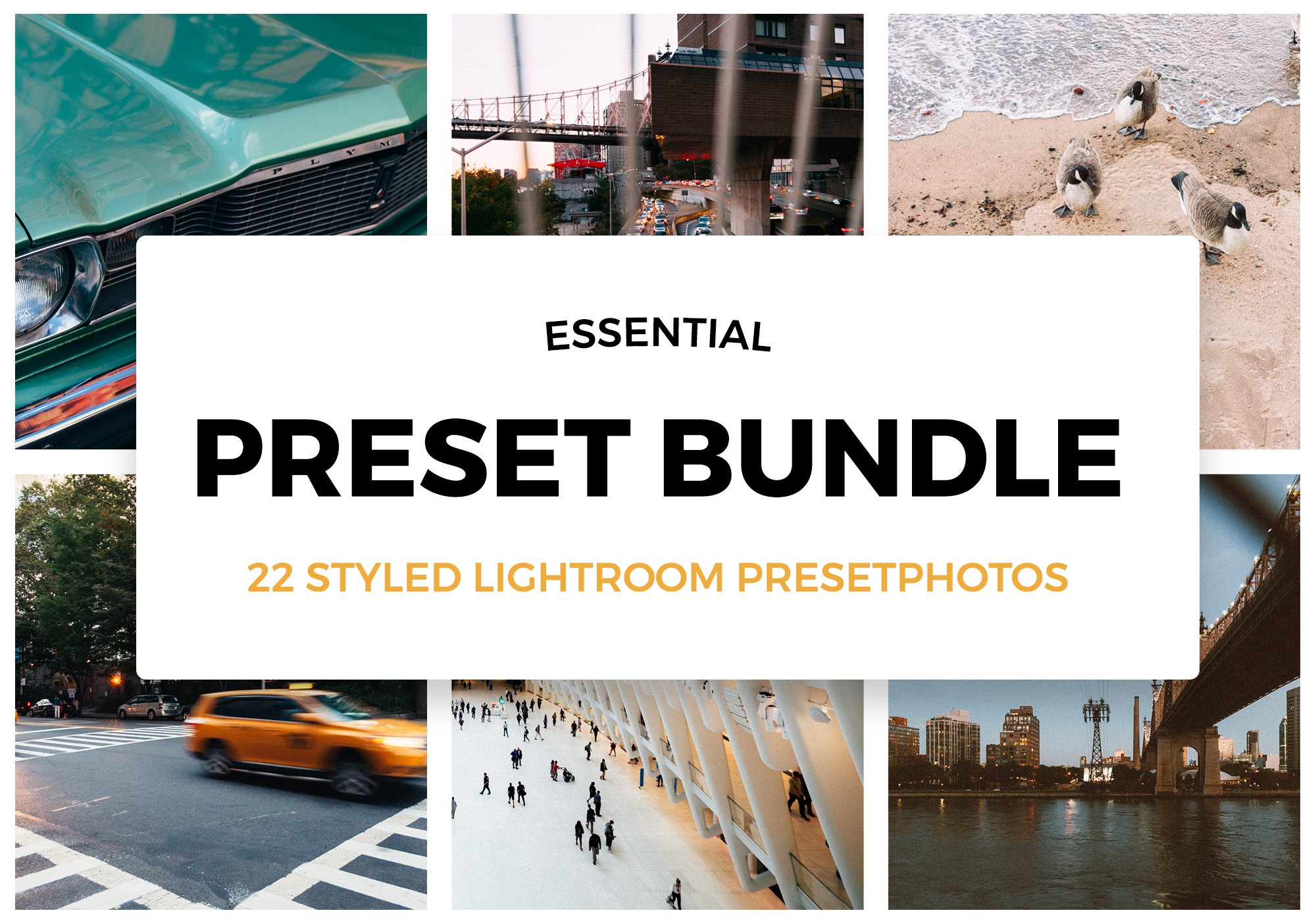 The Best&Essential Preset Lightroomcover image.