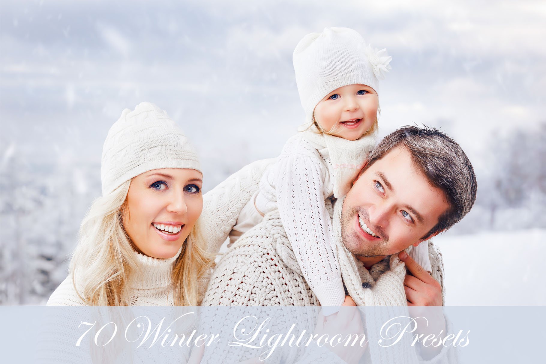 70 Winter Lightroom Presetscover image.
