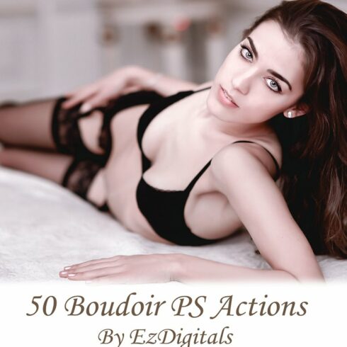 50 Photoshop Boudoir Actionscover image.