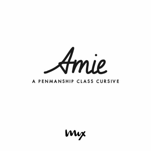 Amie — A Penmanship Class Cursive cover image.