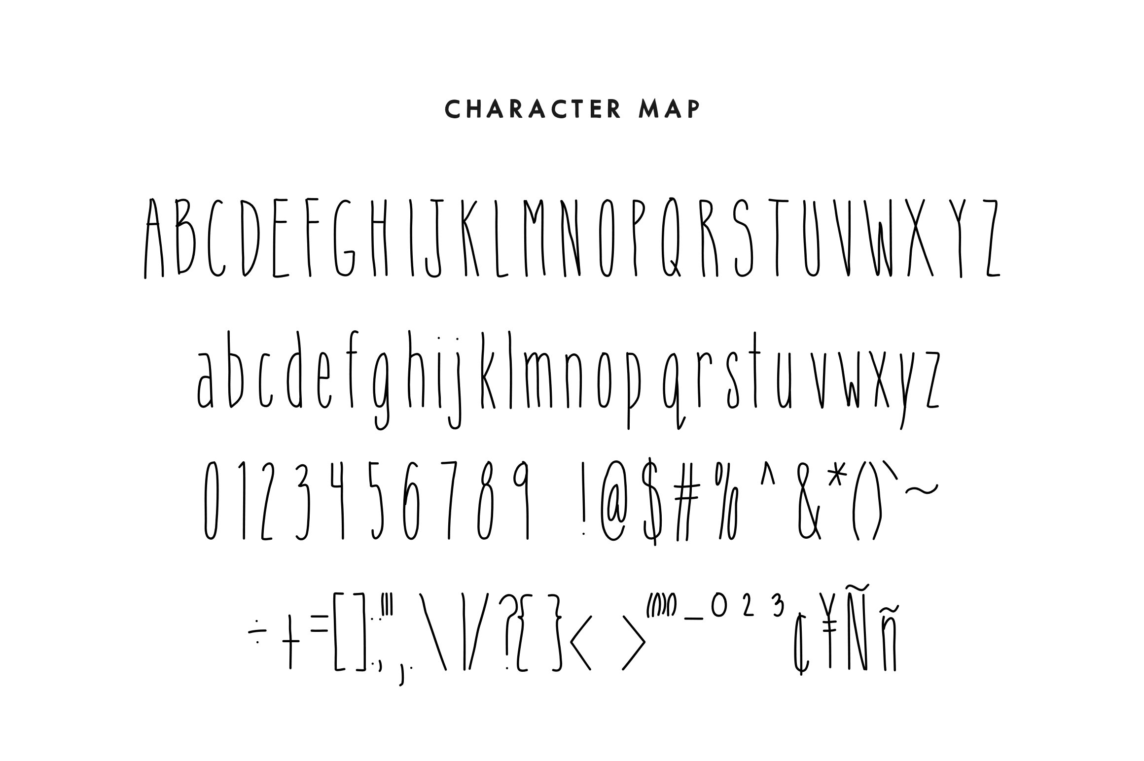 Giants — A Lanky Handwritten Font preview image.