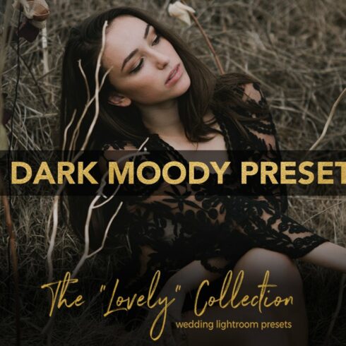 Dark Moody ACR + Lightroom Presetcover image.
