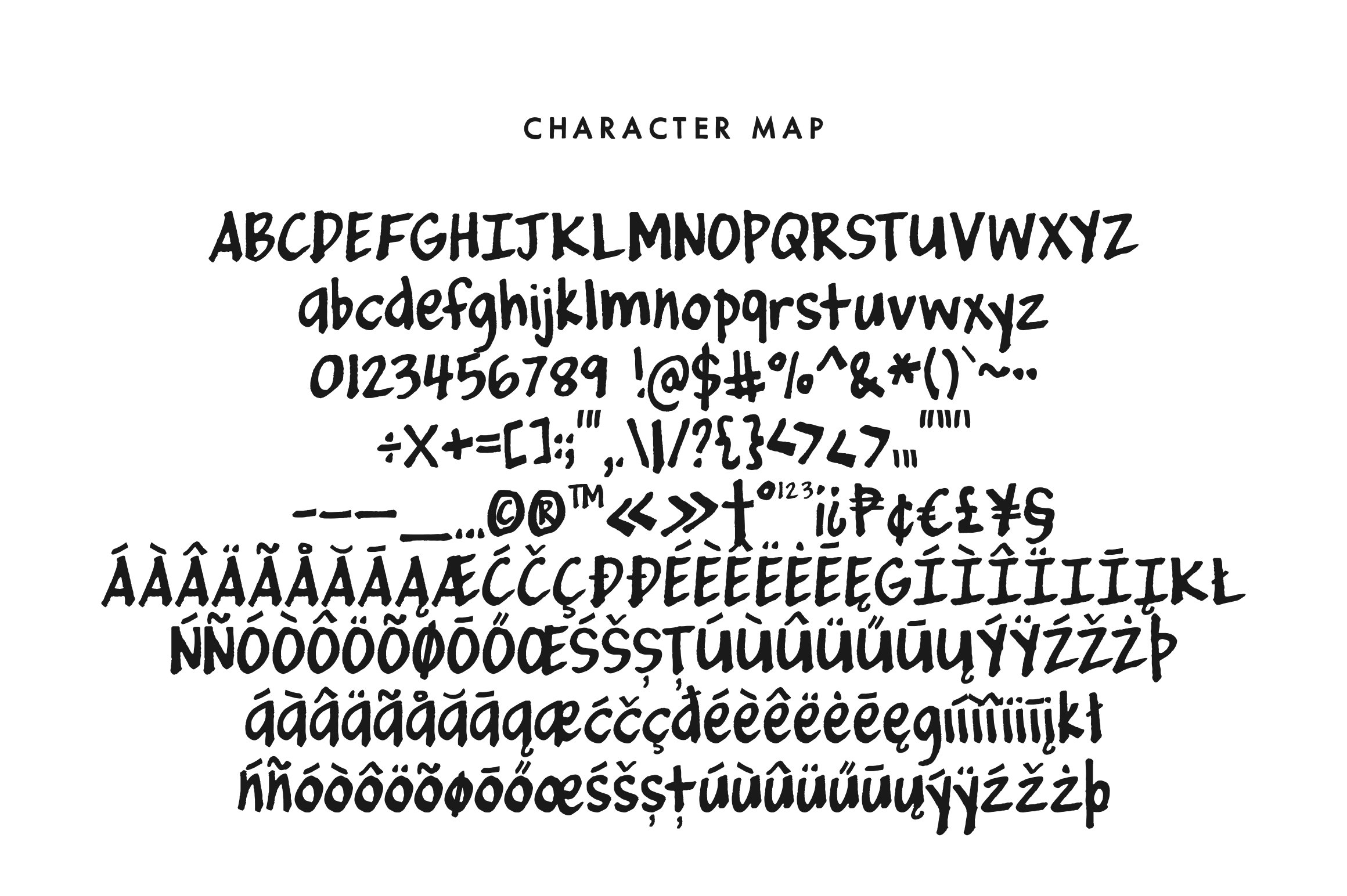 Marker — A Handwritten Doodle Font preview image.