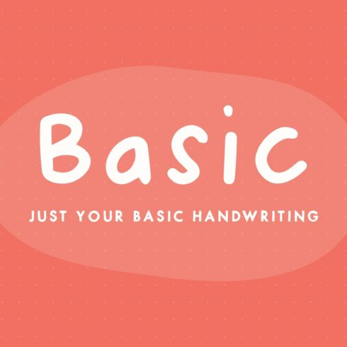 Basic — Just Your Basic Handwriting cover image.