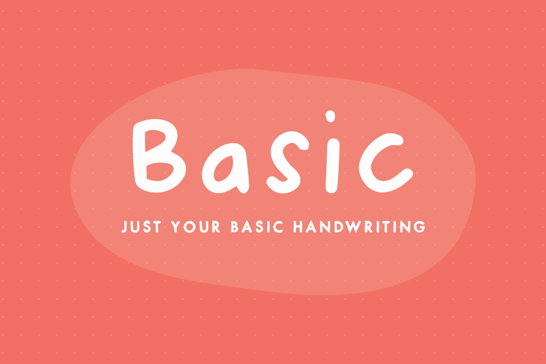 Basic — Just Your Basic Handwriting cover image.