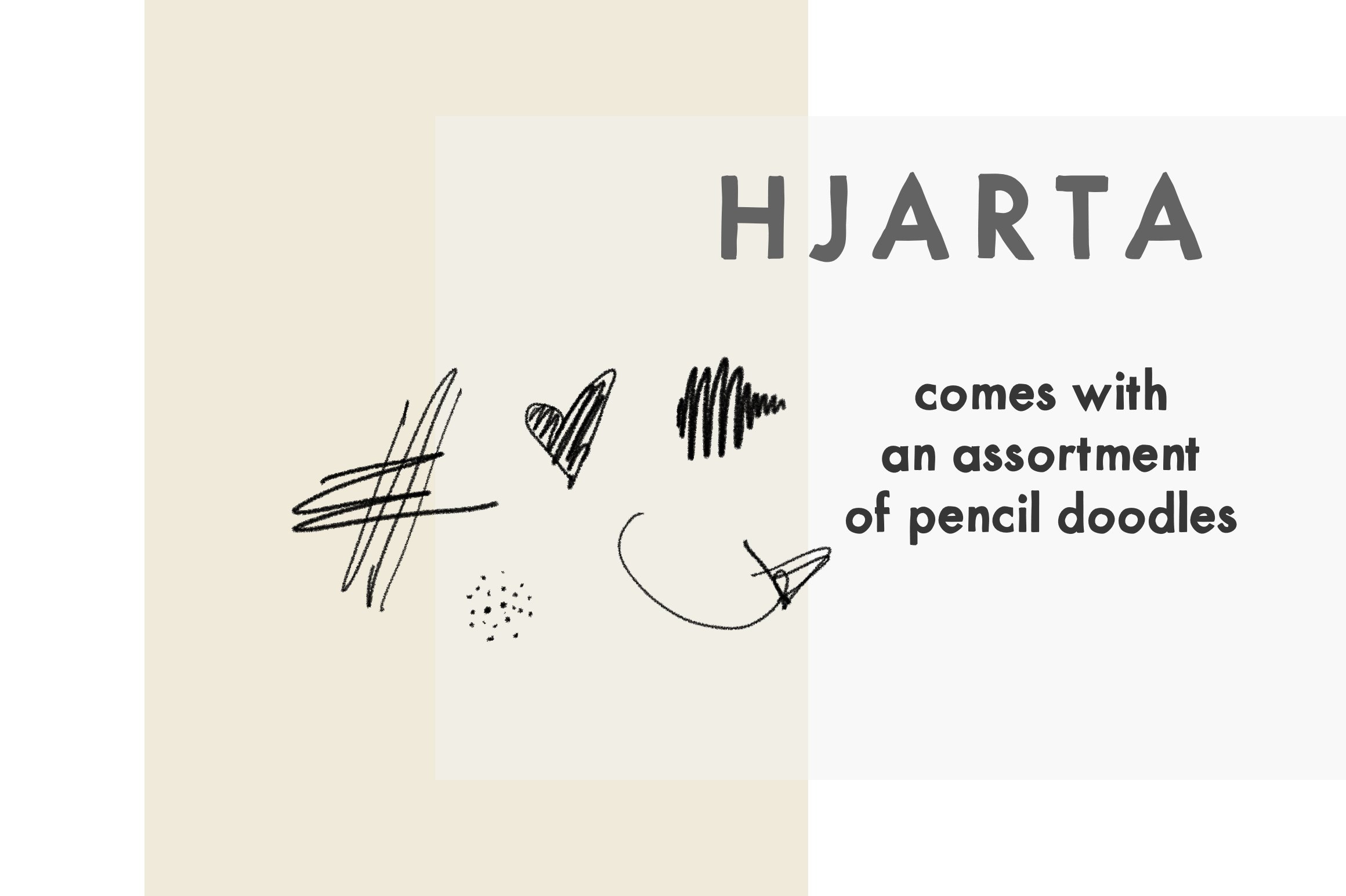 creative market mix hjarta pencil doodles 557