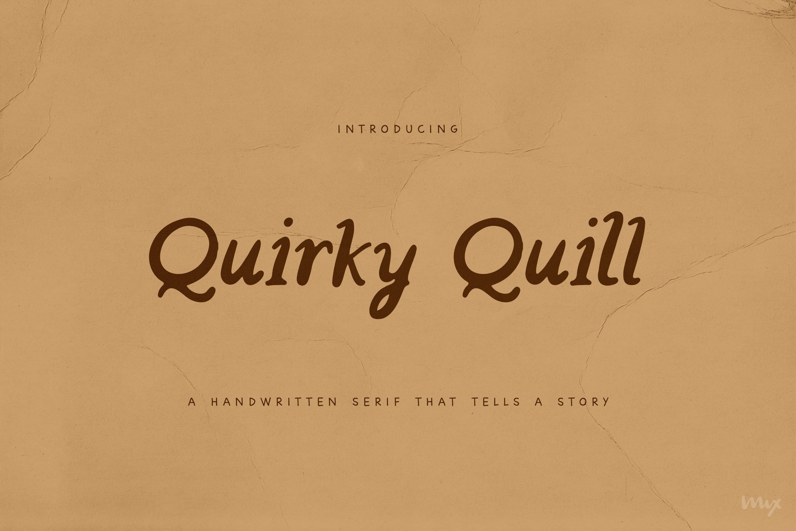 Quirky Quill — A Handwritten Serifcover image.