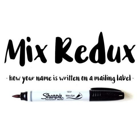 Redux — A Handwritten Font cover image.