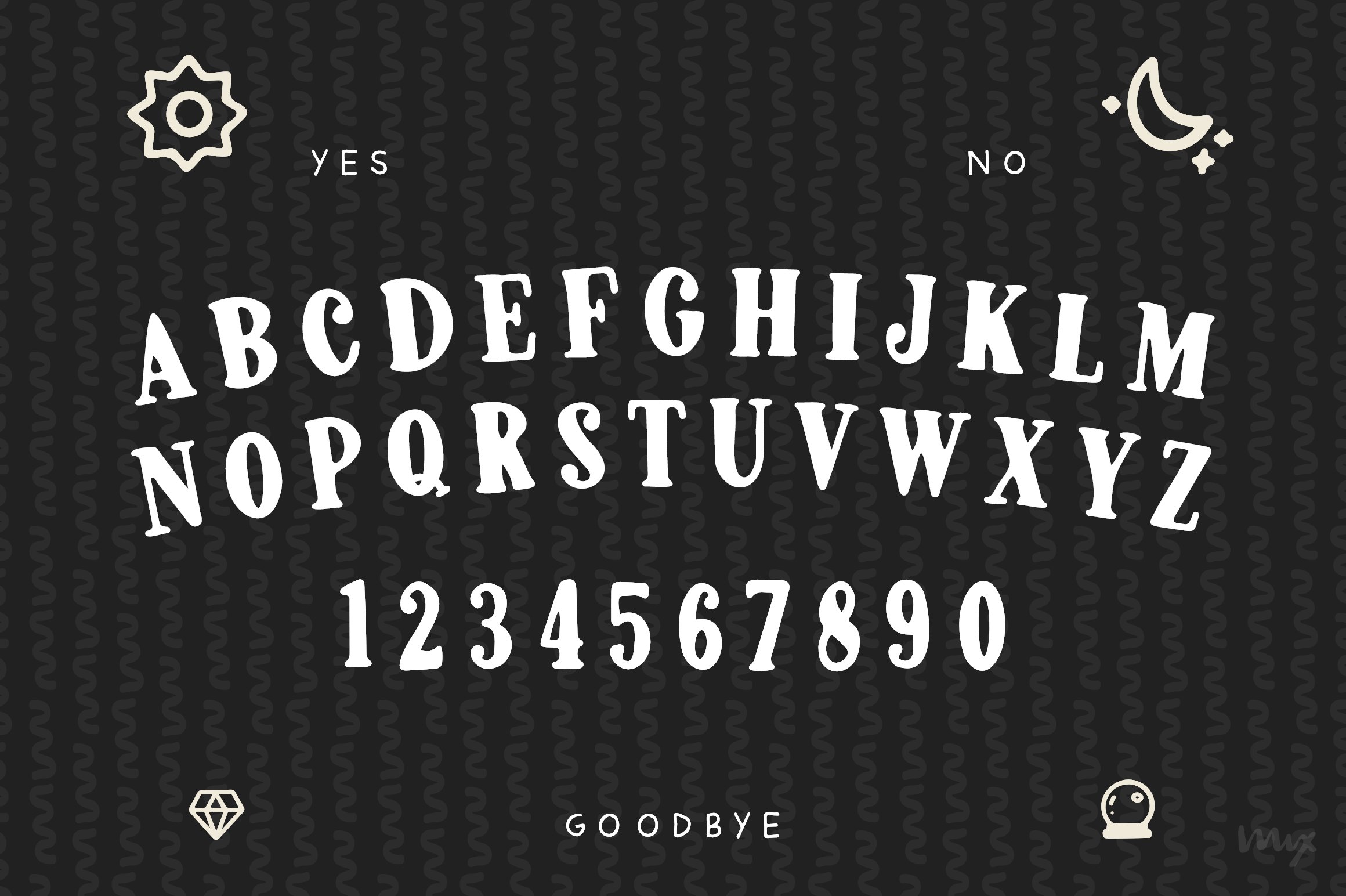 Trippy Tarot (3-Piece Font Family) preview image.