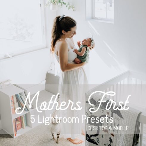 Mothers First Lightroom Presetscover image.