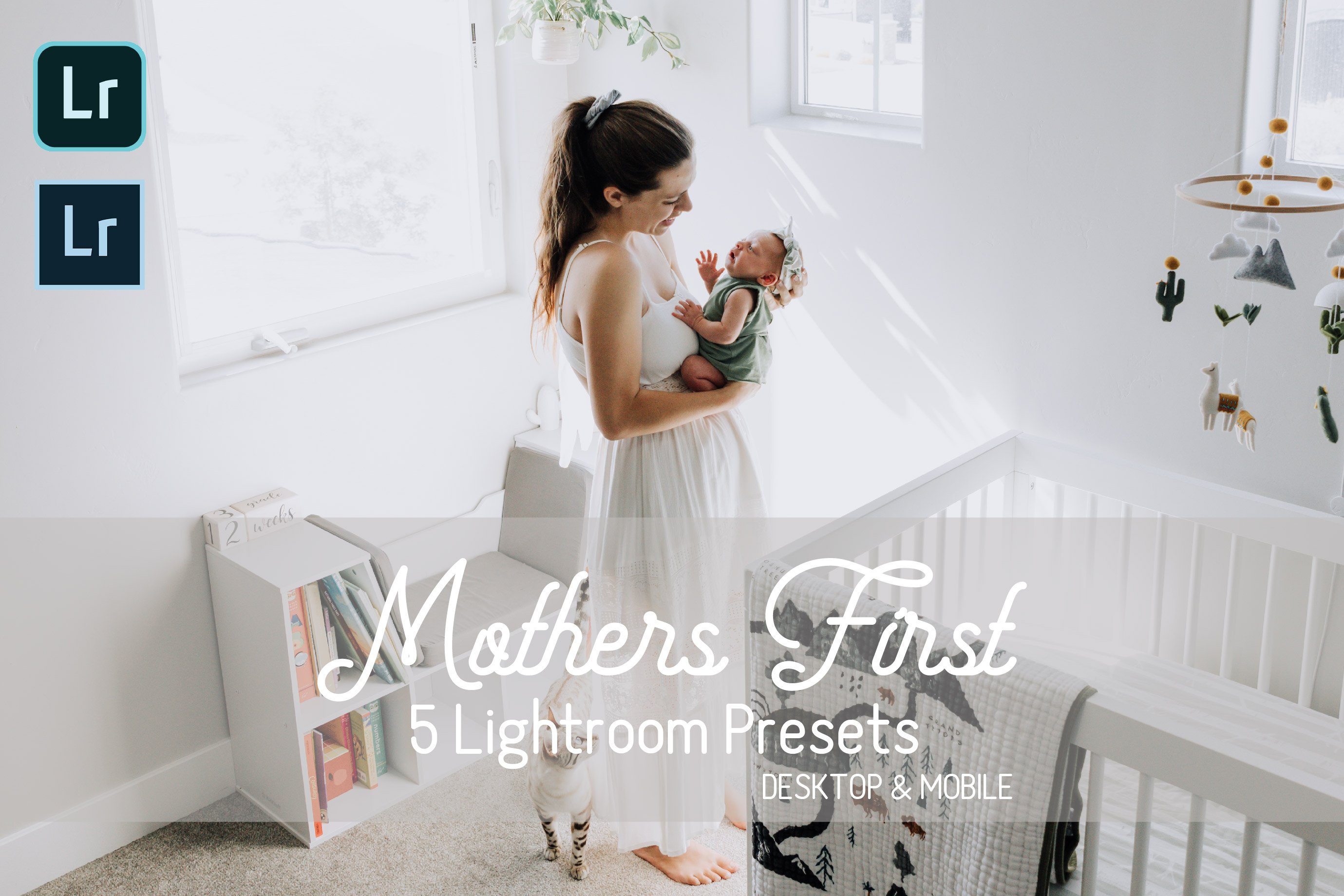 Mothers First Lightroom Presetscover image.