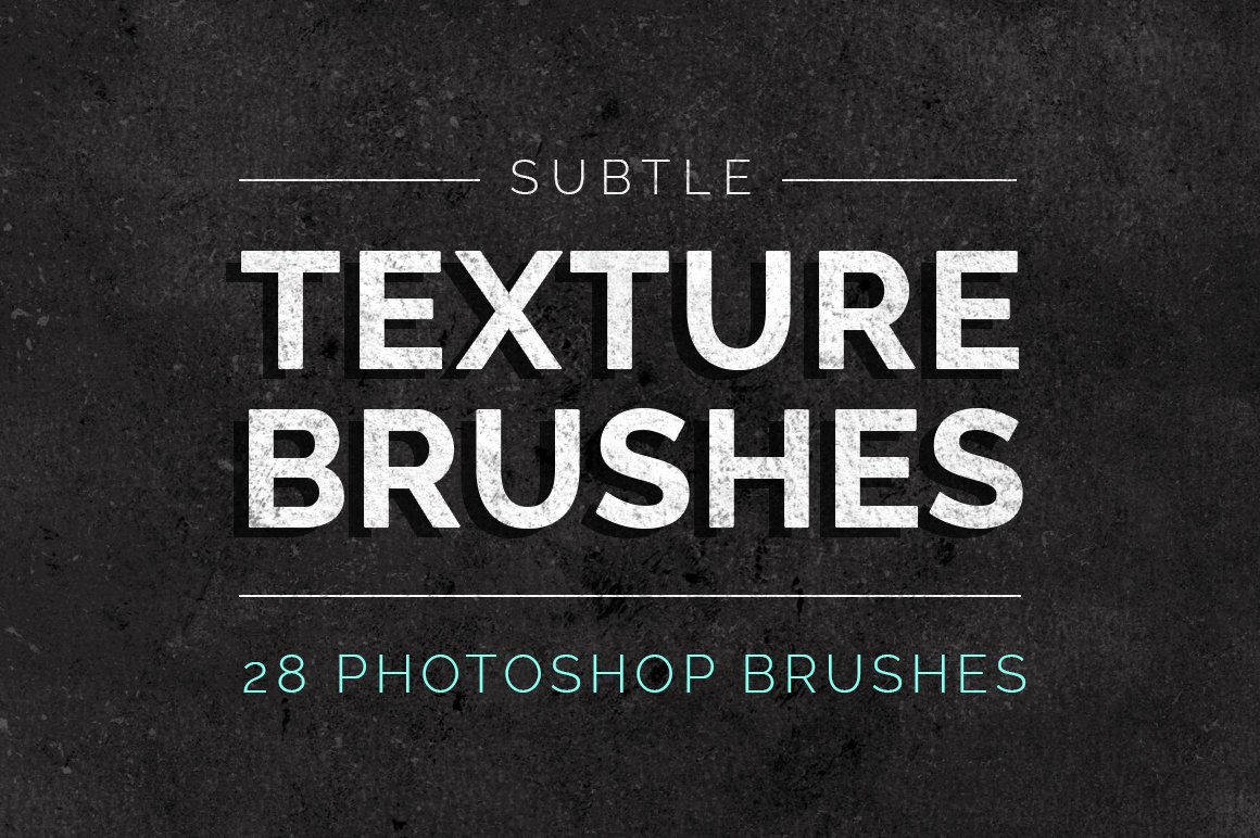 Subtle texture Photoshop brushescover image.