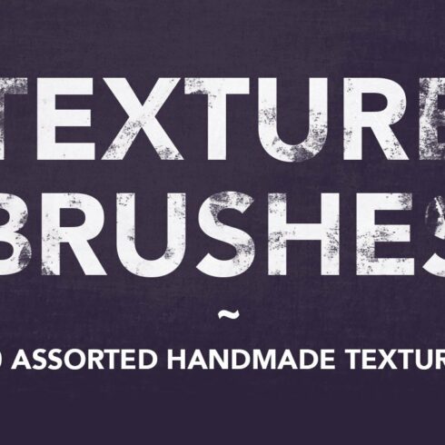 Texture Brush Photoshop Brushescover image.