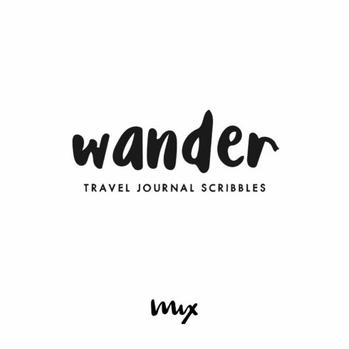 Wander — A Handwritten Font cover image.