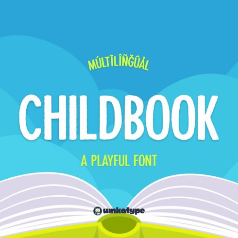 Childbook - A Playful Font cover image.