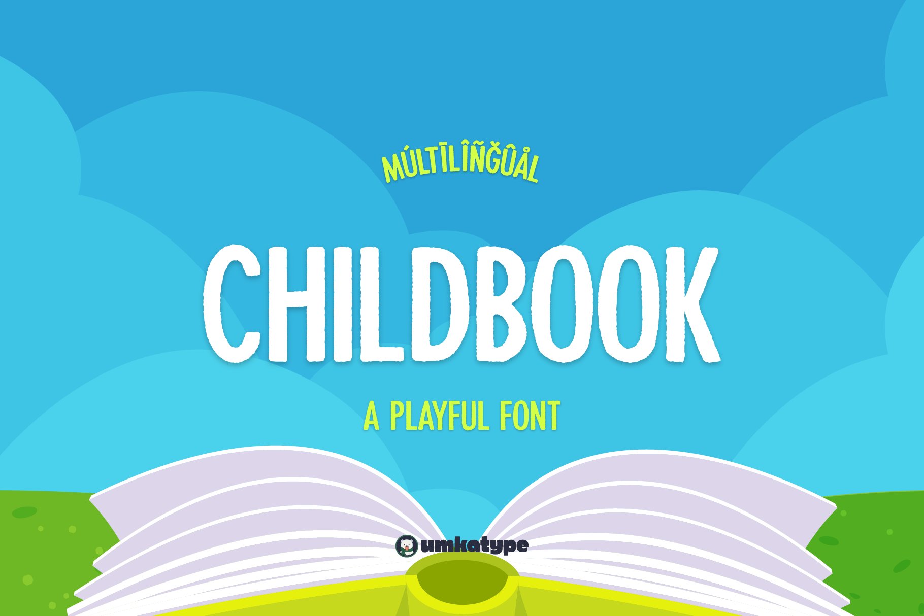 Childbook - A Playful Font cover image.