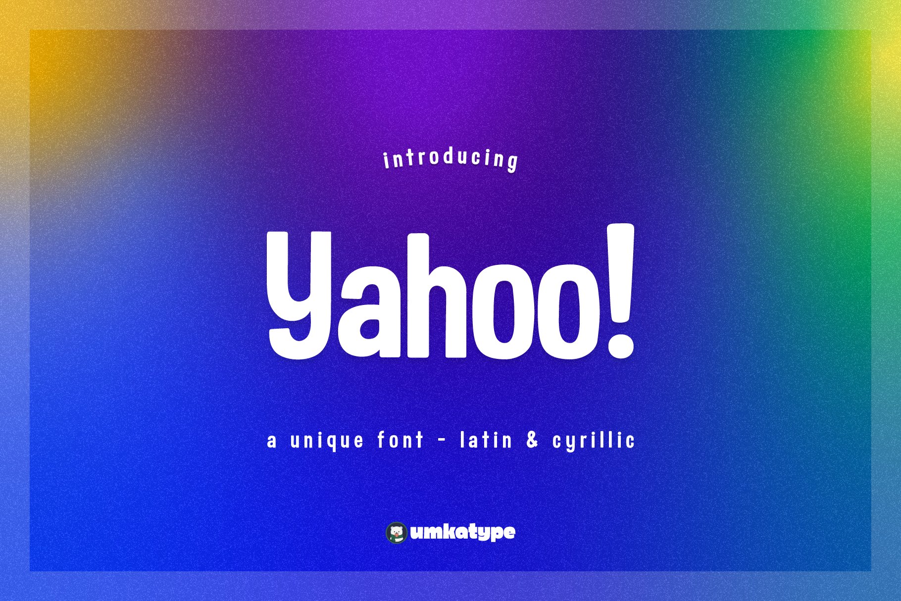 Yahoo Font cover image.