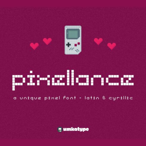 Pixellance Font cover image.