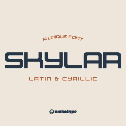 Skylar Multilingual Font cover image.