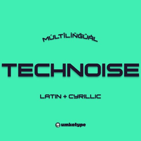 Technoise Font cover image.