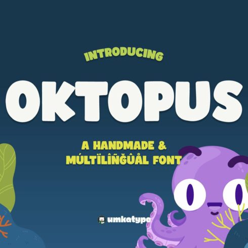 Oktopus Multilingual Font cover image.