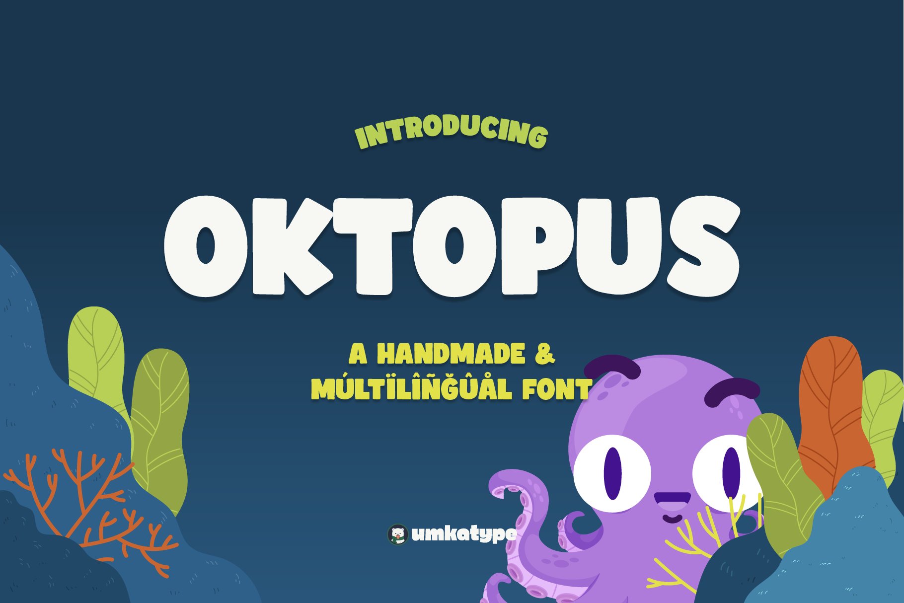 Oktopus Multilingual Font cover image.