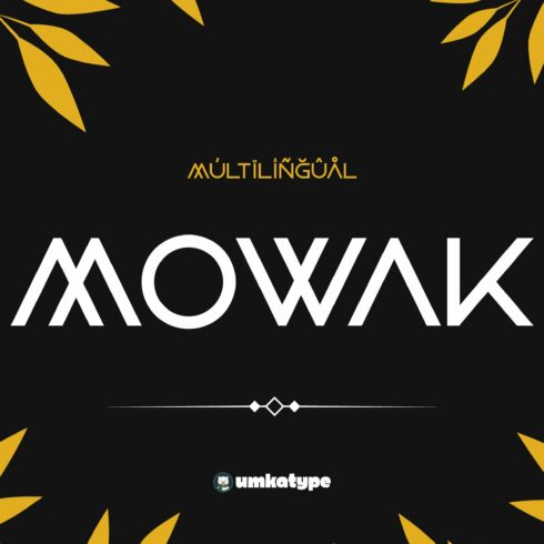 Mowak Font cover image.