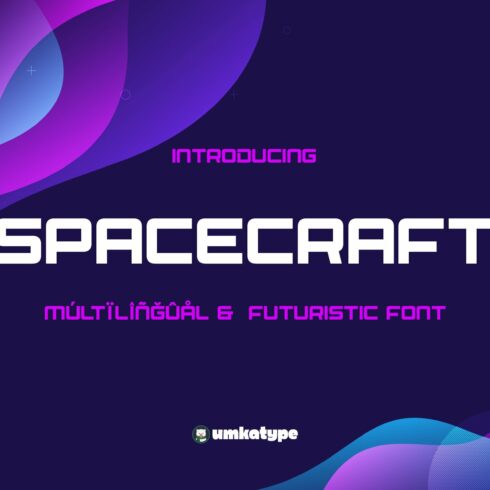Spacecraft Font cover image.