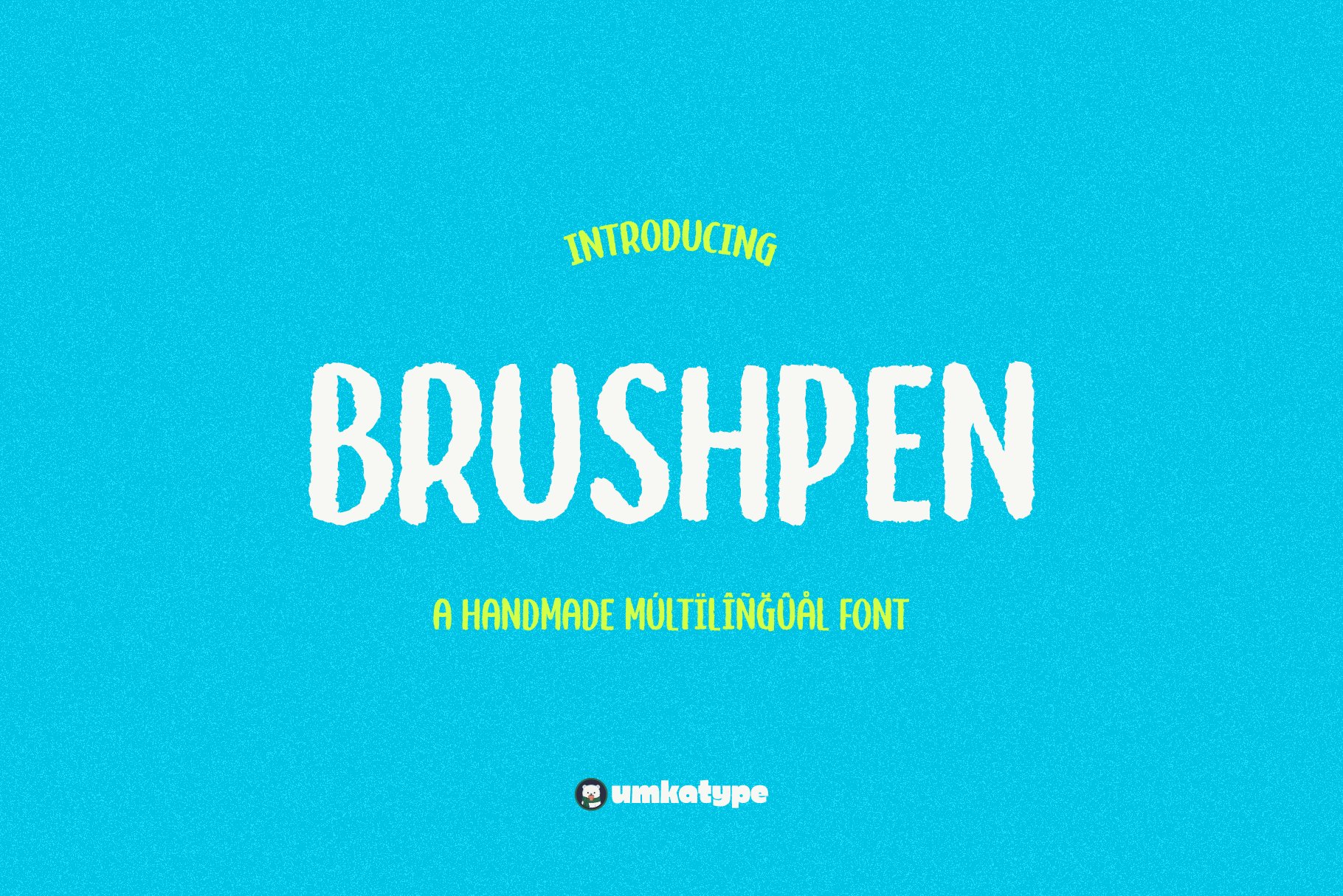 Brushpen - A Handmade Font cover image.