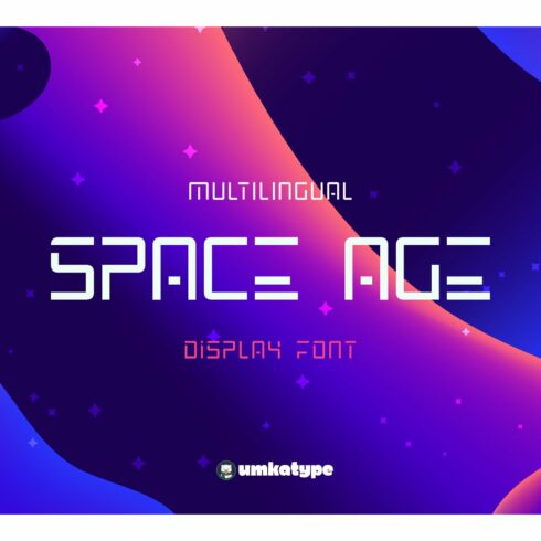 Space Age Font cover image.