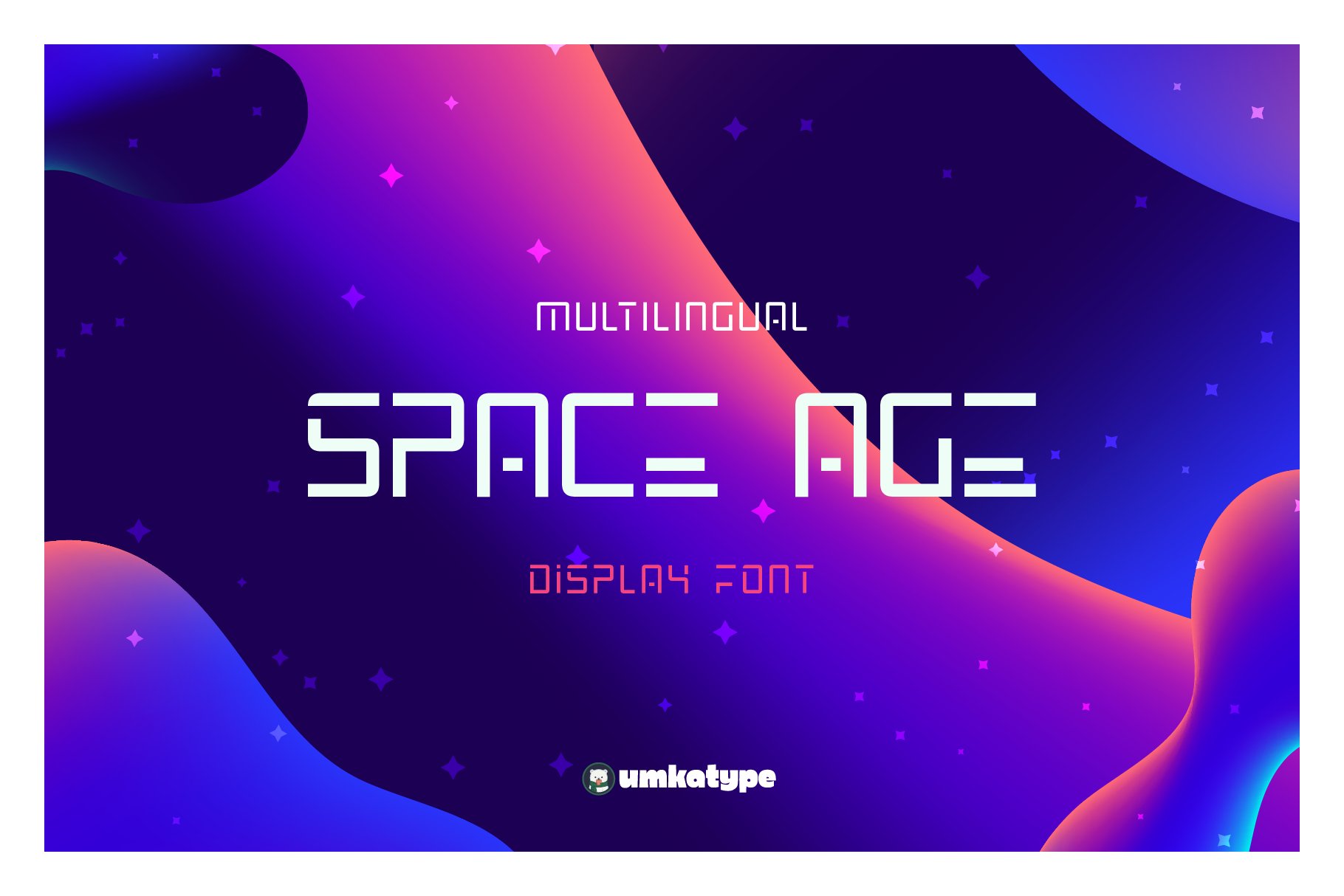 Space Age Font cover image.