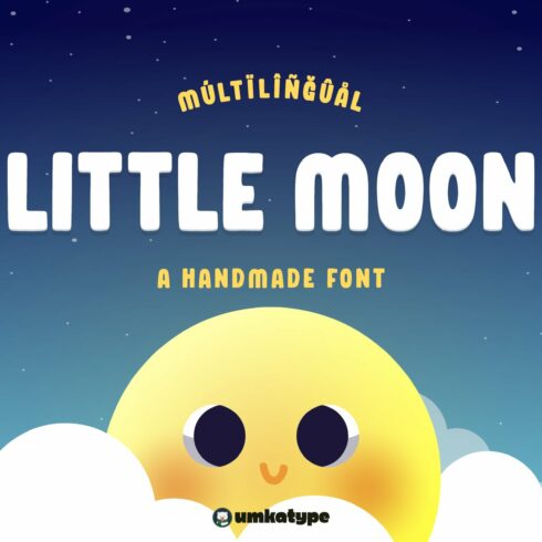 Little Moon - A Handmade Font cover image.