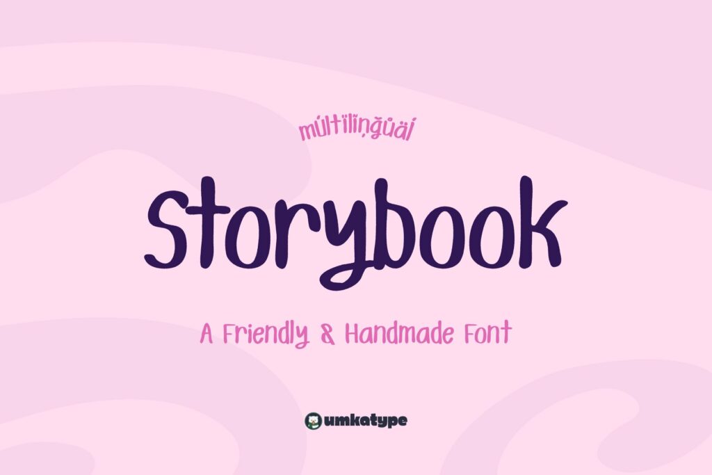 Storybook Handmade Font – MasterBundles