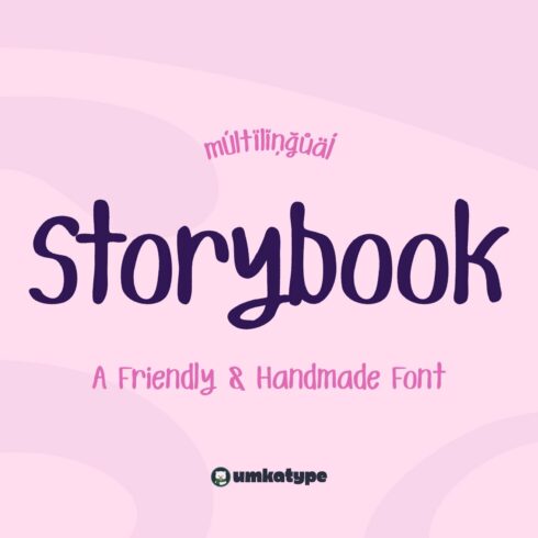 Storybook Handmade Font cover image.