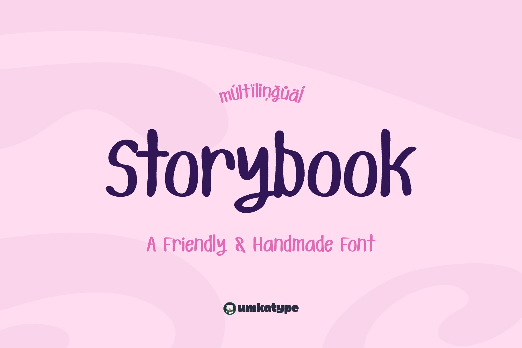 Storybook Handmade Font cover image.