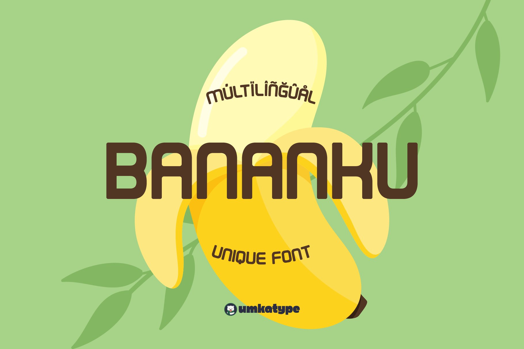 Bananku Font cover image.