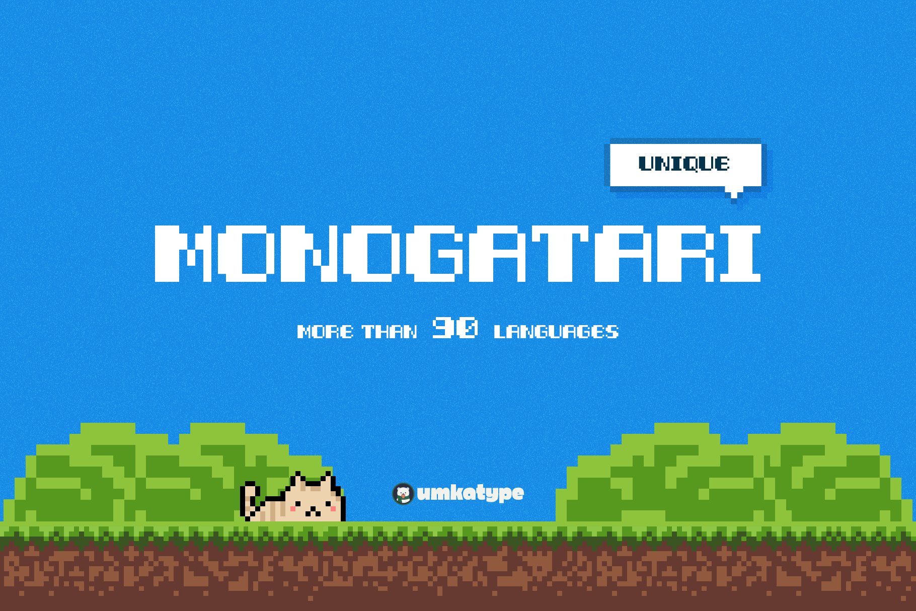 Monogatari Font cover image.
