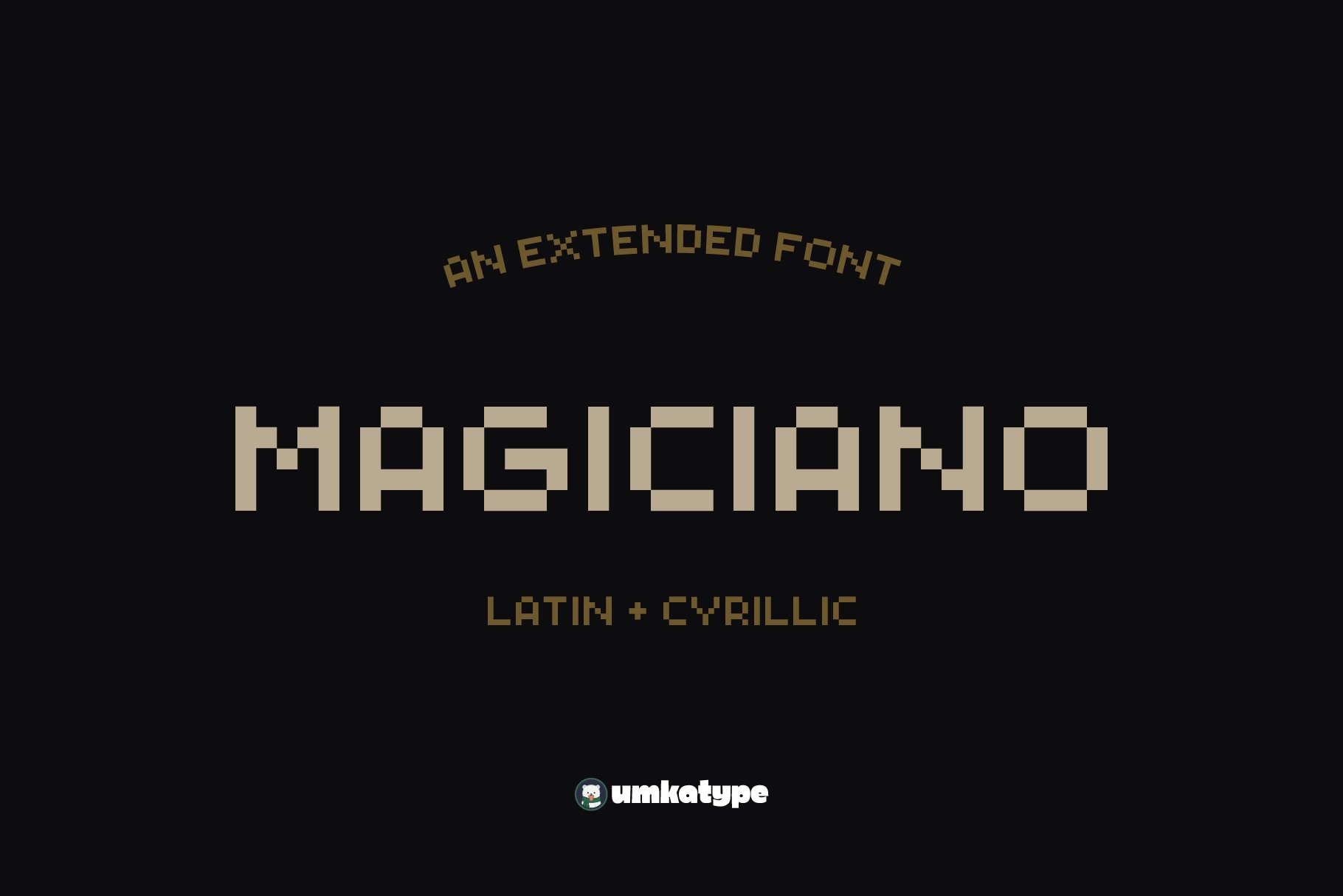 Magiciano Pixel Fontcover image.