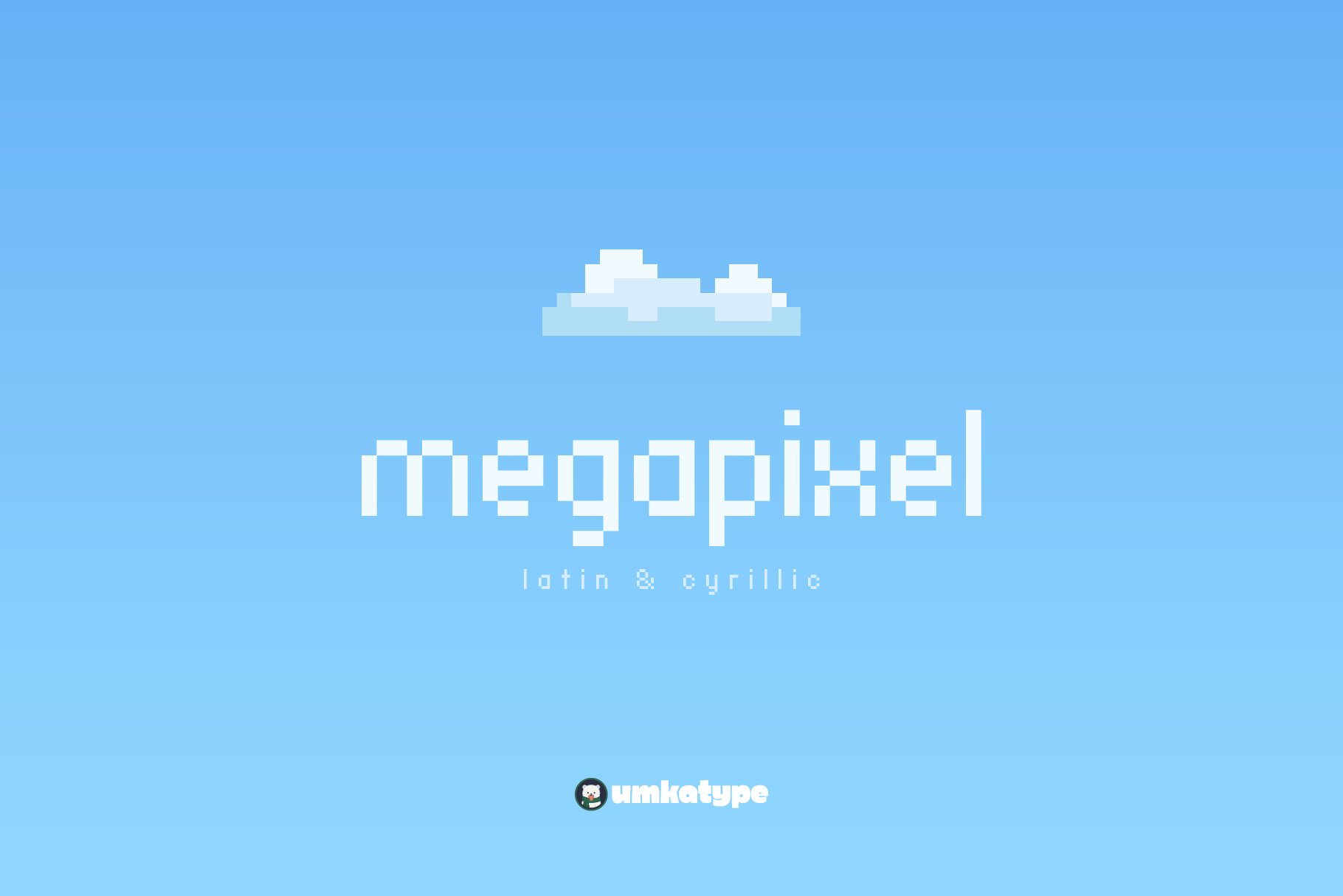 Megapixel Font cover image.