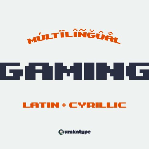 Gaming - Multilingual Fontcover image.