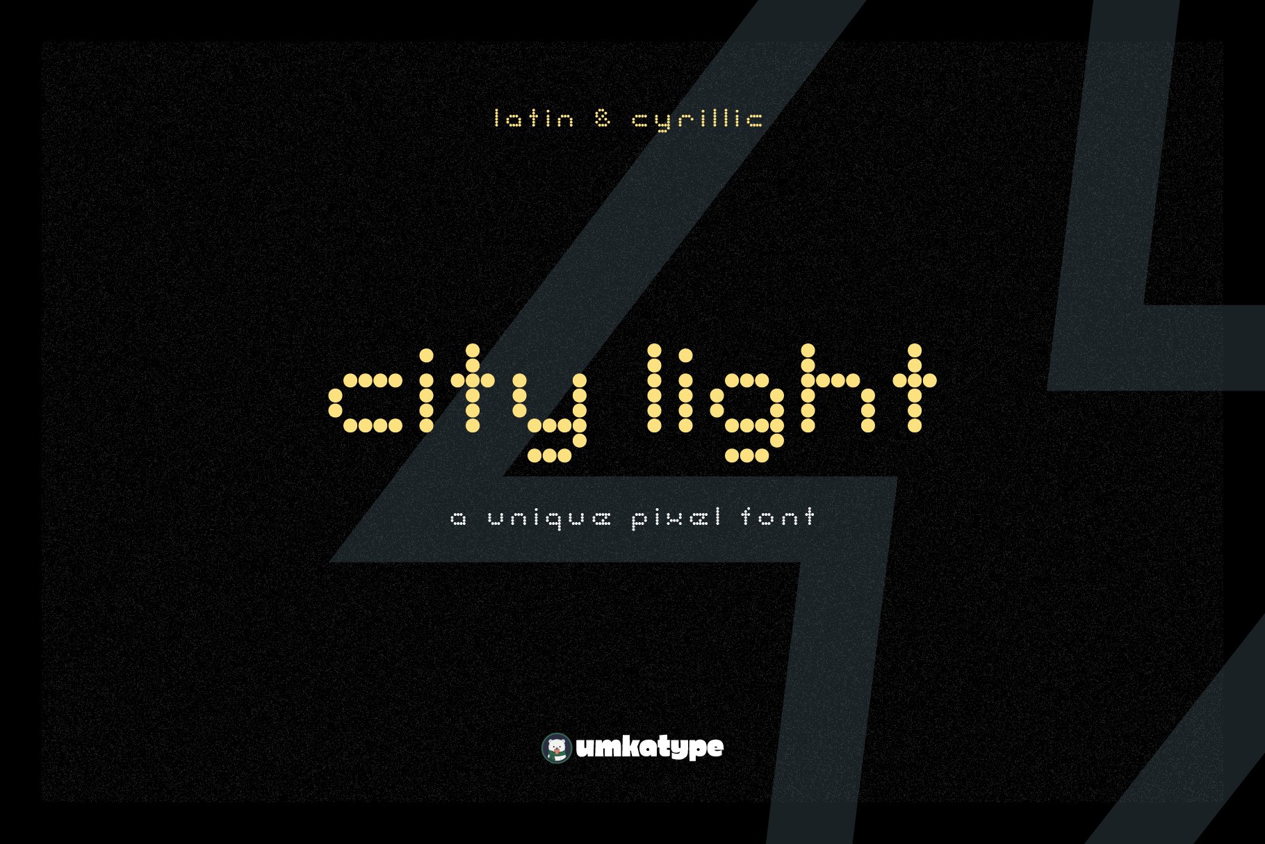 City Light Font cover image.