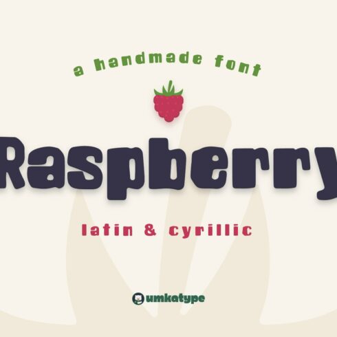 Raspberry Font cover image.