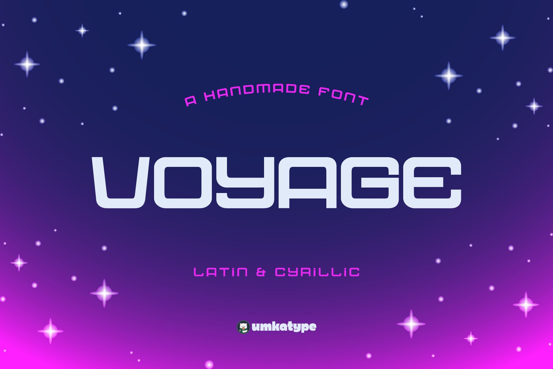 Voyage Font cover image.