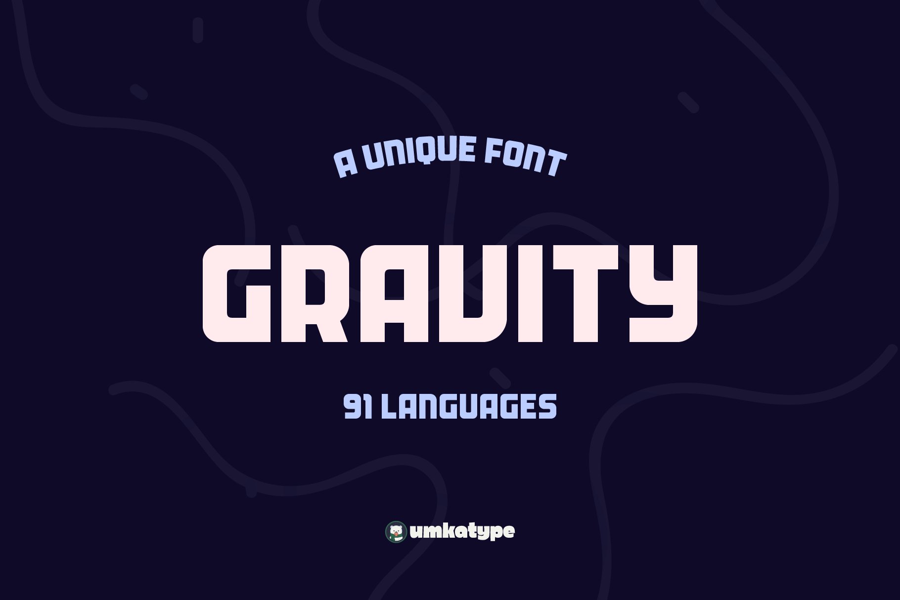 Gravity Font cover image.