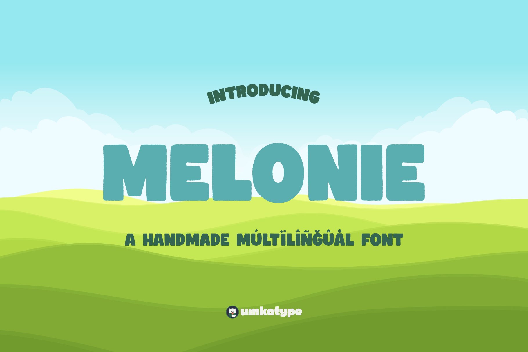 Melonie - A Fun Font cover image.