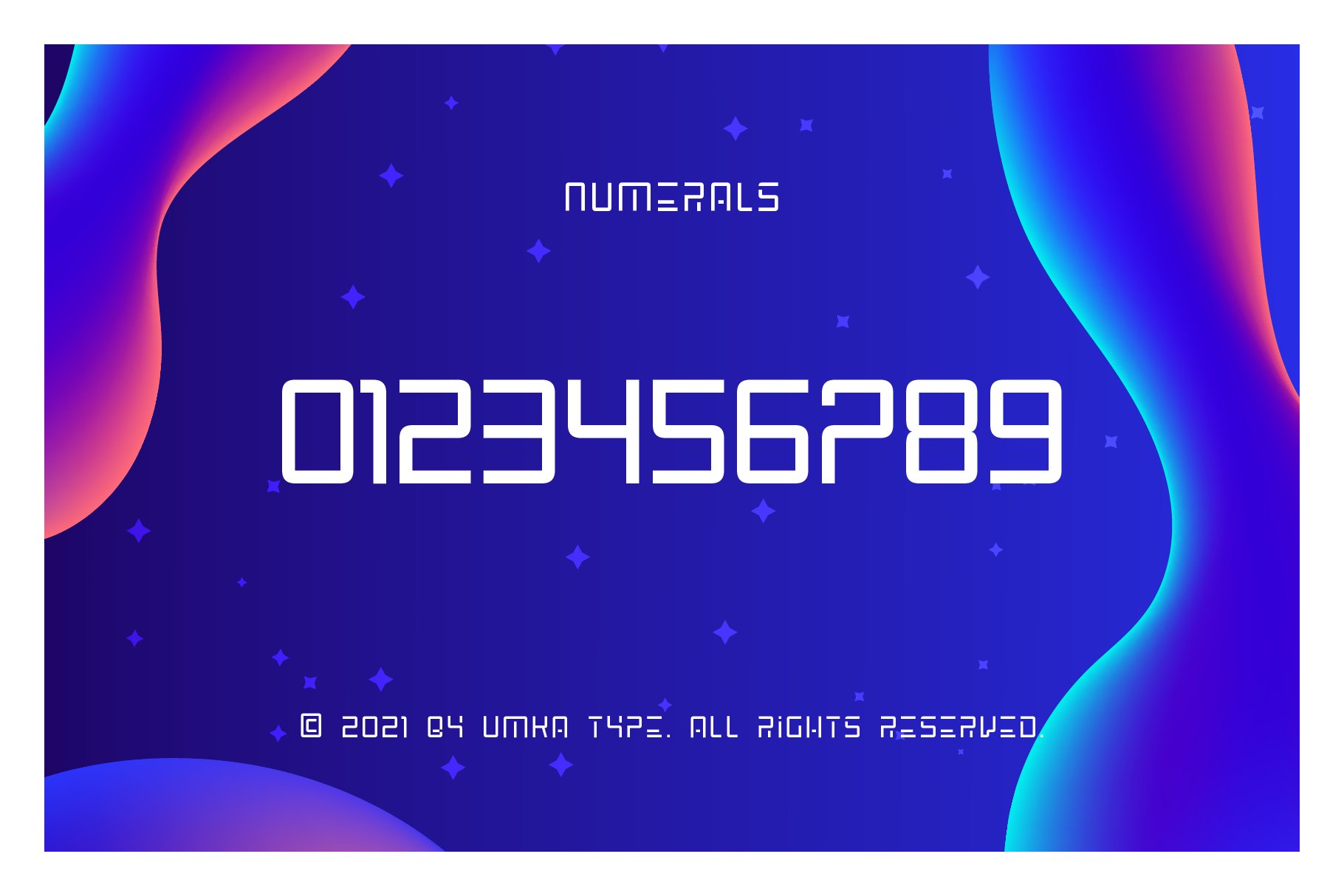 Space Age Font preview image.