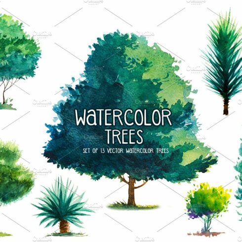 Watercolor Trees cover image.